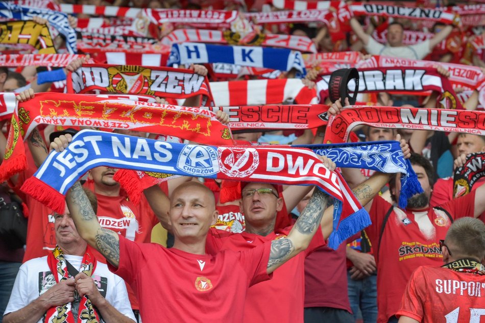 Kibice na meczu Widzewa Łódź kontra GKS Katowice. Byłeś/aś? Znajdź się w galerii