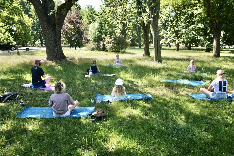 Łódź. Biblioteka w plenerze. Wyjątkowy cykl rozpoczęty w parku Staromiejskim w Łodzi