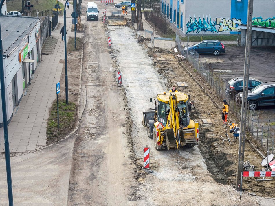 Łódź. Remont Tuszyńskiej. Zmiany widać gołym okiem