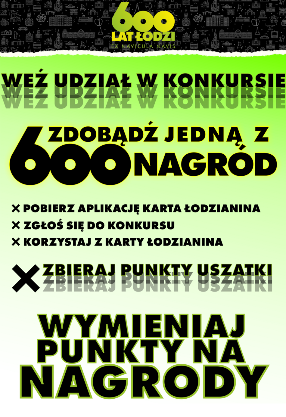 Z Kartą Łodzianina do zdobycia aż 600 nagród!