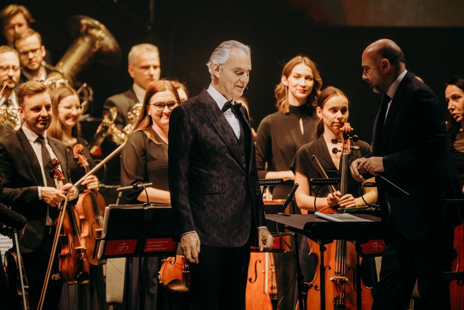 Łódź. Andrea Bocelli w Atlas Arenie w Łodzi