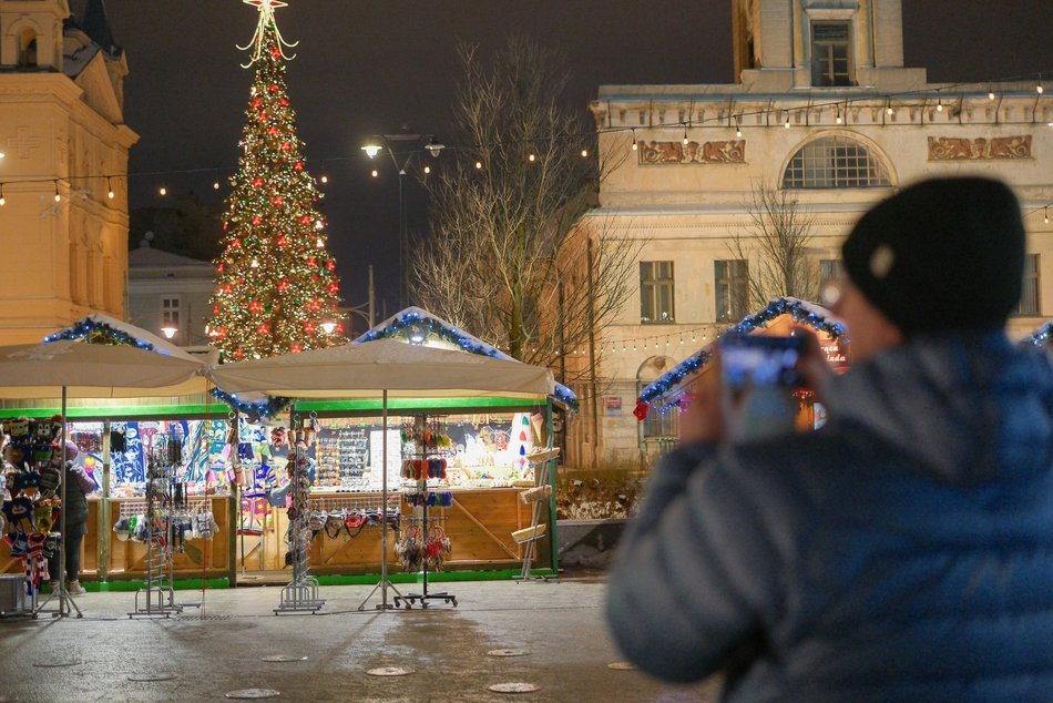 Łódź. Jarmark Bożonarodzeniowy w Łodzi