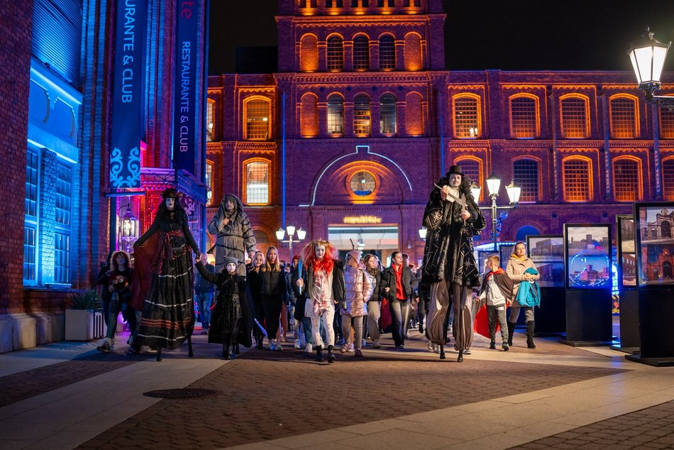 Parada Halloween w Manufakturze