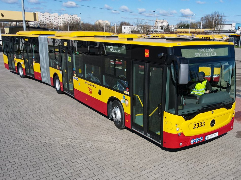 Nowe Mercedesy Conecto G dołączyły do taboru MPK Łódź