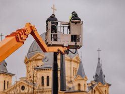 Plac Wolności w remoncie