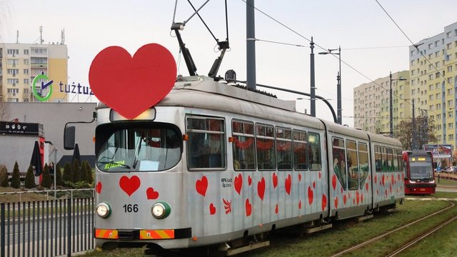 Walentynkowy tramwaj powróci na ulice Łodzi. Którędy pojedzie i w jakich godzinach? [TRASA]