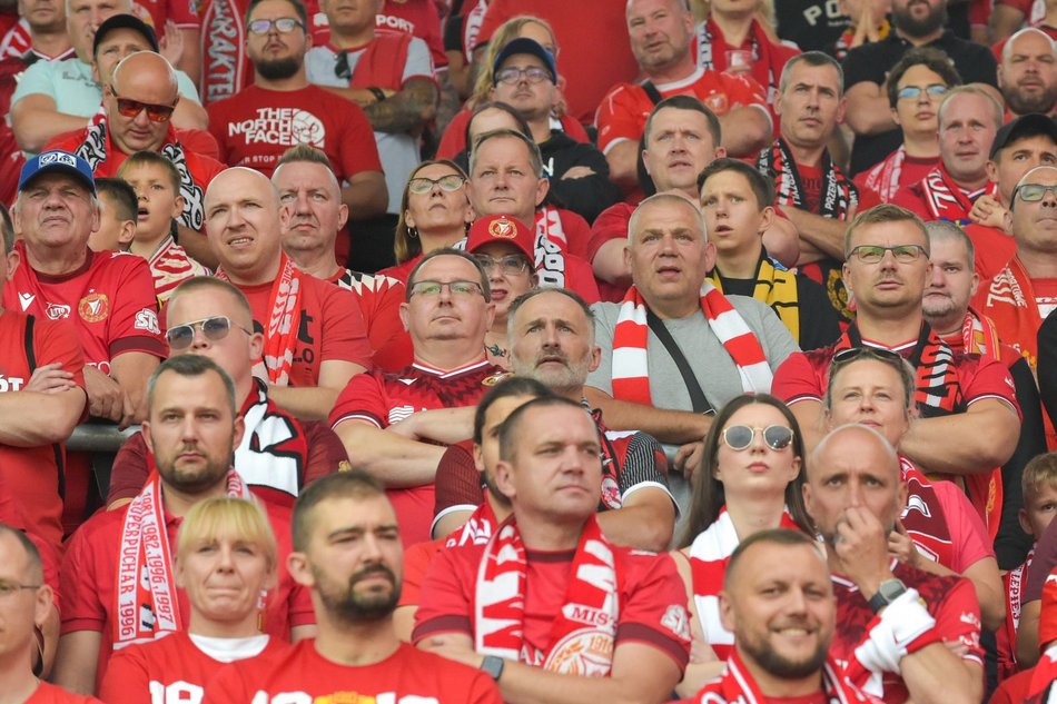 Kibice na meczu Widzewa Łódź kontra GKS Katowice. Byłeś/aś? Znajdź się w galerii