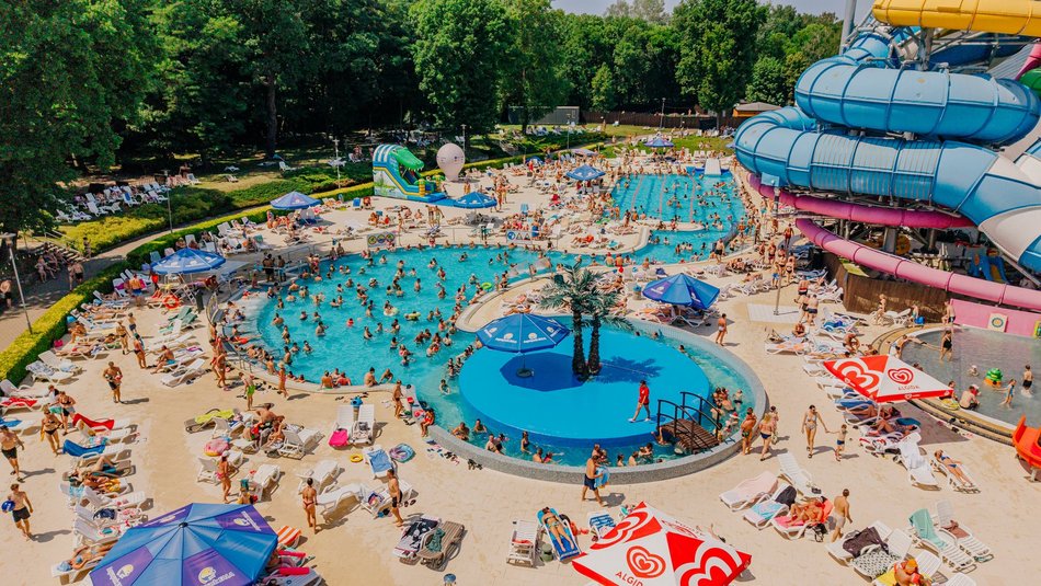 Aquapark Fala dobry na upały! Łodzianie znaleźli tam ochłodę