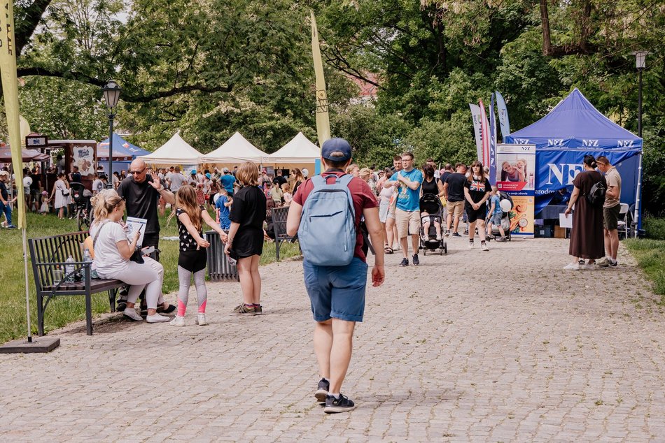 Łódź. Miejski Dzień Dziecka 2025 w Łodzi. Majka Jeżowska, dmuchańce i pokazy [ZDJĘCIA]