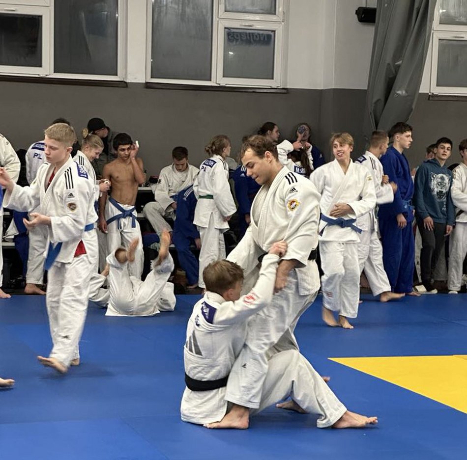 Zawodnicy judo