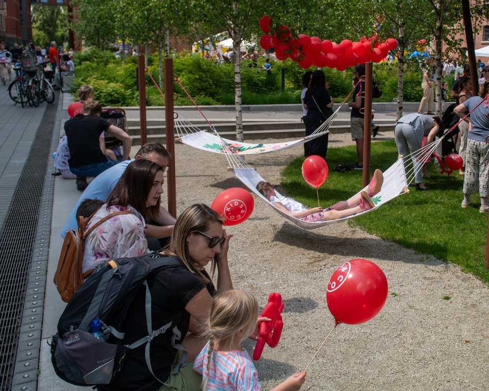 Łódź. Dzień Dziecka w Fuzji Łódź. Strefa klocków, tory przeszkód i konkursy