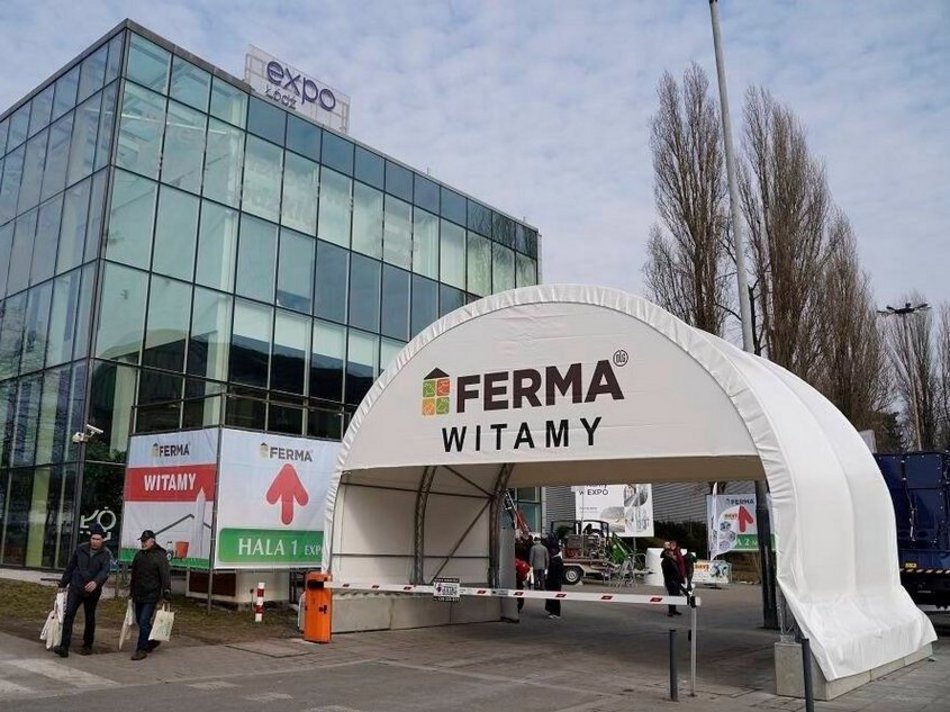 Łódź. Targi FERMA w hali Expo Łódź