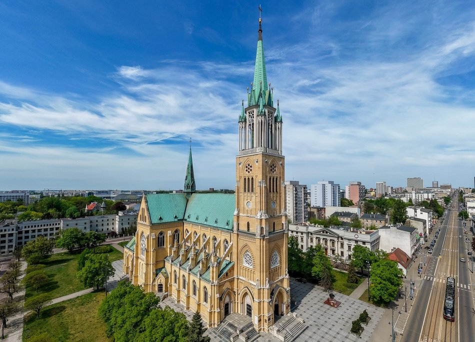 Łódź. Katedra w Łodzi