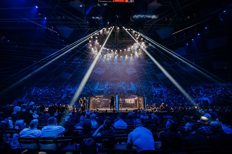 KSW w Atlas Arenie. Dwie emocjonujące walki mistrzowskie z zawodnikami z Łodzi