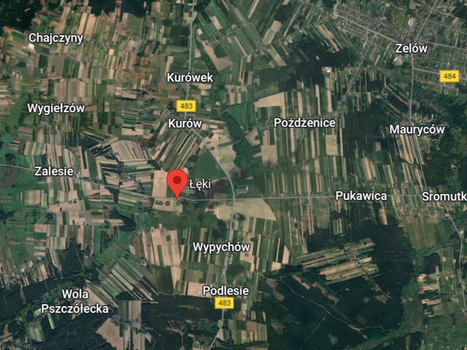 Łódź. Łęki-Parcela - część wsi Łęki