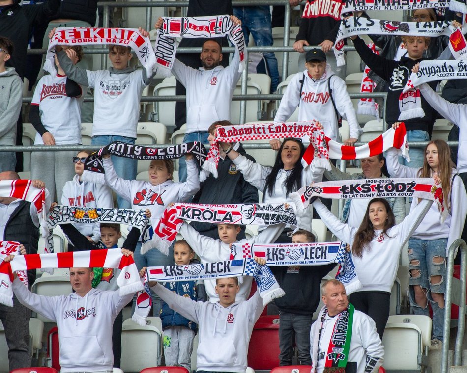 Łódź. Kibice na meczu ŁKS Łódź - Stal Rzeszów. Byłeś/aś? Znajdź się w galerii zdjęć!