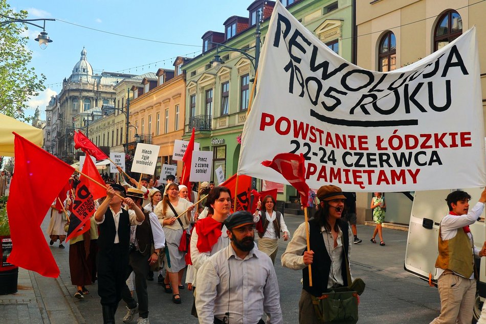 Łódź. Marsz Rewolucja w Łodzi