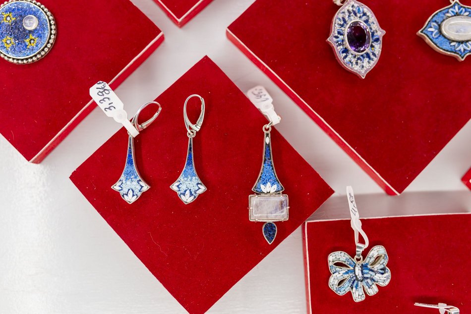 Pracownia mikromozaiki na Księżym Młynie