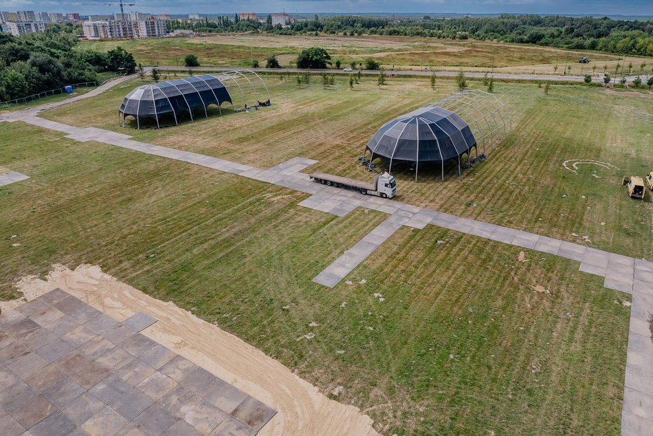 Budują sceny na Audioriver 2024 Łódź. Festiwal już za tydzień!