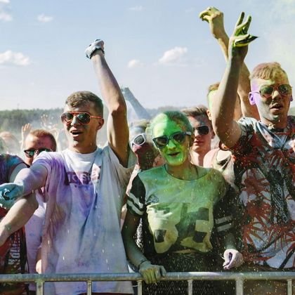 На фестивалі кольорів також буде вулична їжа , фото ŁÓDŹ.PL