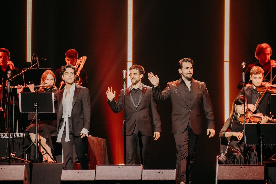 Il Volo w Łodzi. Włoskie trio wystąpiło z koncertem jubileuszowym w Atlas Arenie