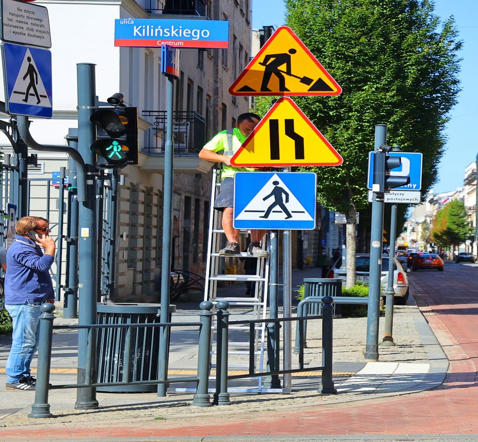 Remont kostki na ulicy Jaracza wystartował