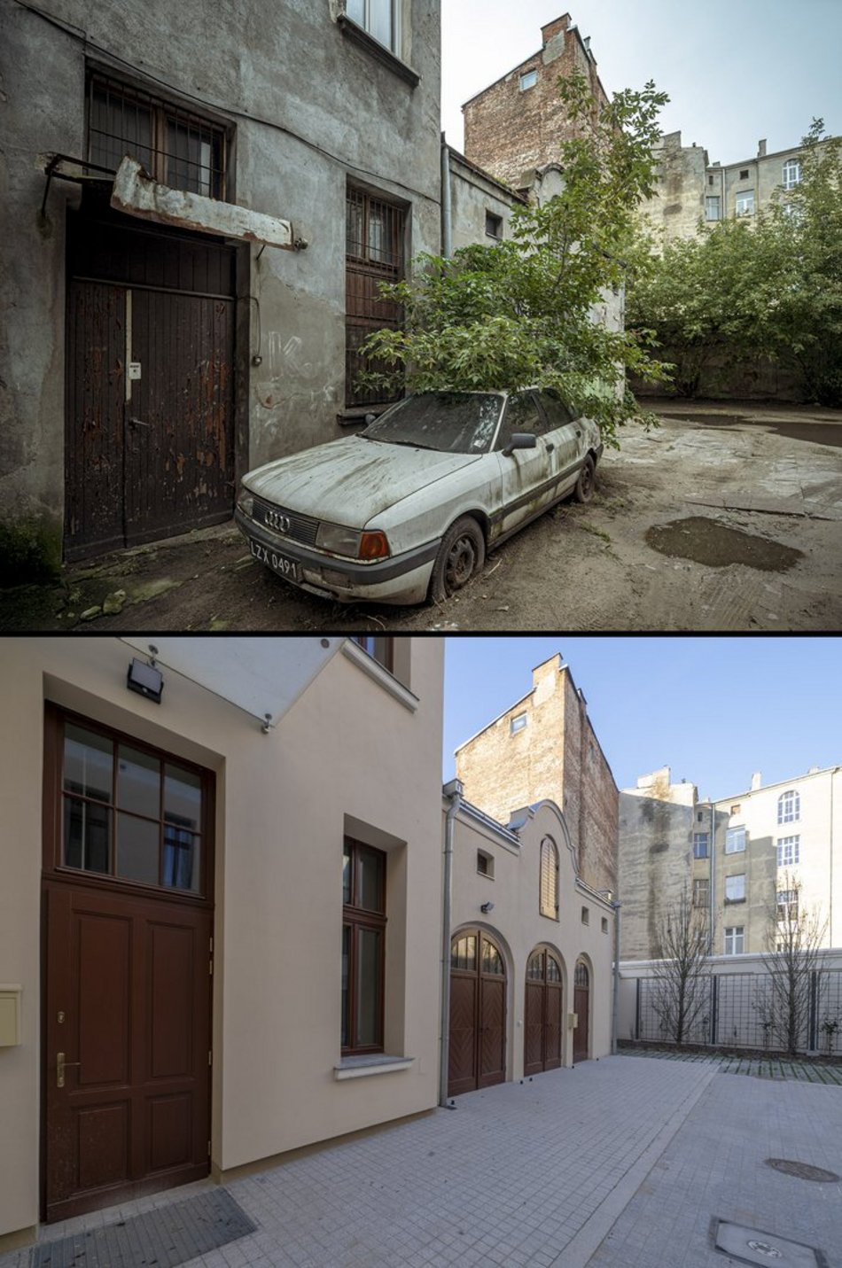 Niezwykła metamorfoza kamienicy przy Legionów 37A