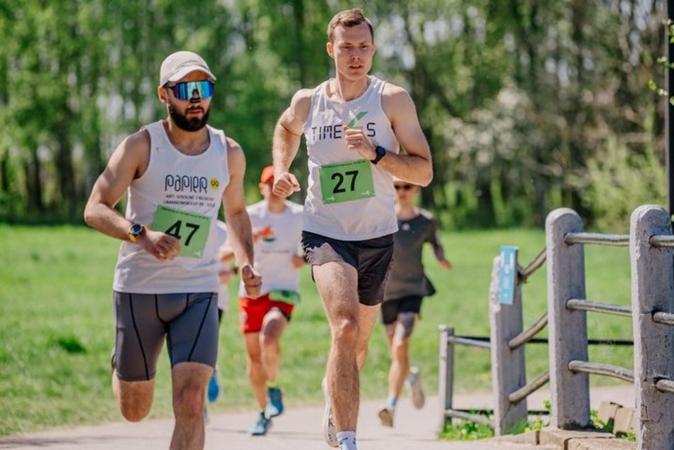 Łódź. Bieg Konstytucji 3 Maja na Stawach Stefańskiego