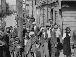 Łódź. Ul. Franciszkańska - wrzesień 1939 r.