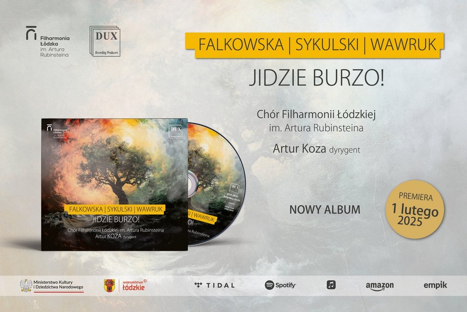 Łódź. Chór Filharmonii Łódzkiej wydał płytę. „Jidzie Burzo!", czyli pieśni ludowe z regionu łódzkiego