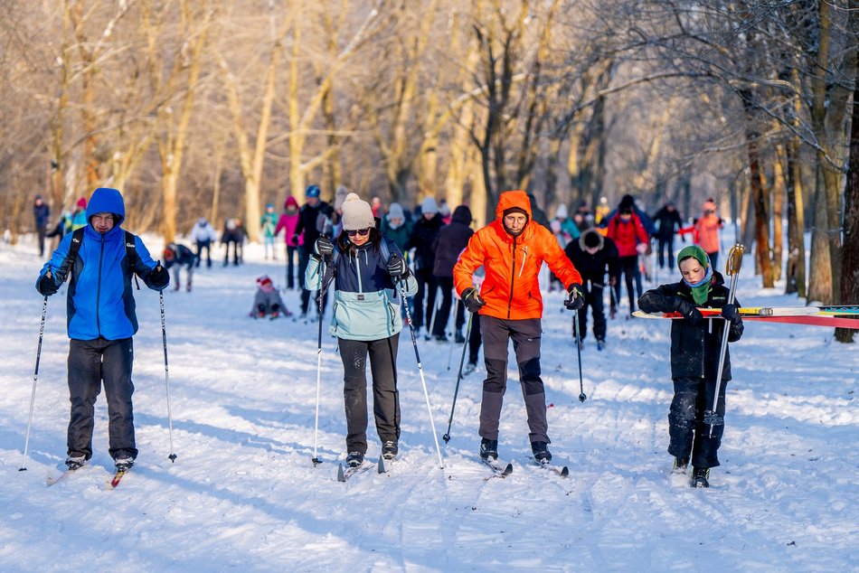 Łódź. Zajęcia z narciarstwa biegowego