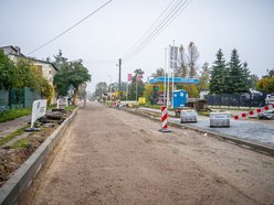 Remont Tuszyńskiej w Łodzi. Widać już nową podbudowę
