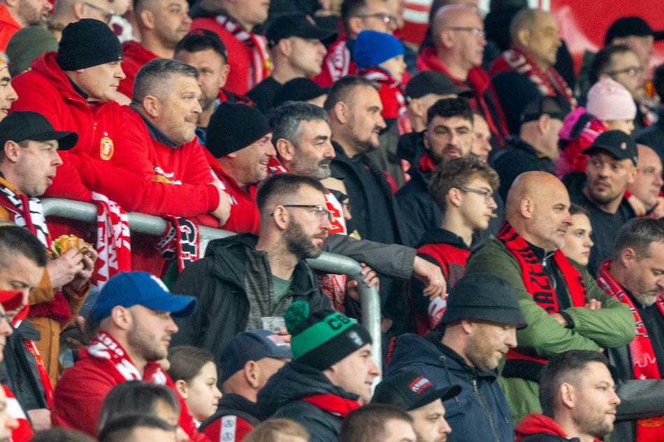 Łódź. Kibice na meczu Widzewa Łódź z Górnikiem Zabrze. Byłeś/aś? Znajdź się w galerii!