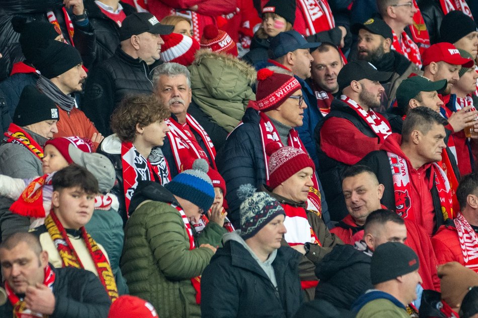 Kibice na meczu Widzewa Łódź z Zagłębiem Lubin. Byłeś/aś? Odszukaj się w galerii