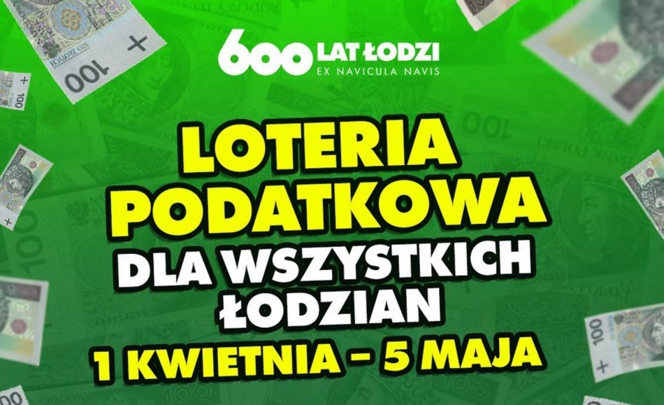 Loteria Podatkowa w Łodzi 2023