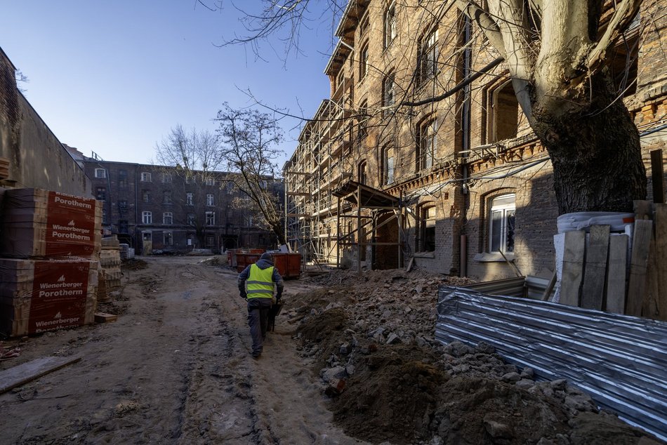 Remont famuł przy Ogrodowej 24