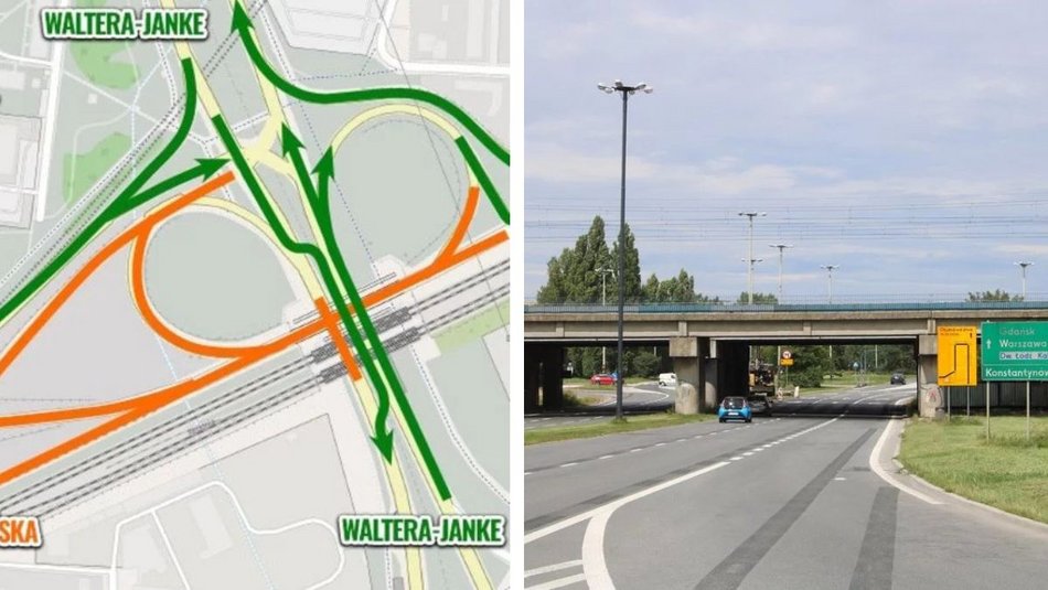 Łódź. Remont wiaduktu na Maratońskiej w Łodzi. Zmiany w MPK Łódź i organizacji ruchu na Retkini