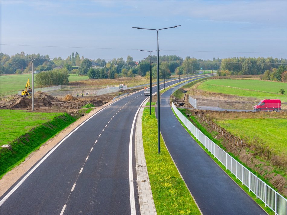 Trasa Górna w budowie