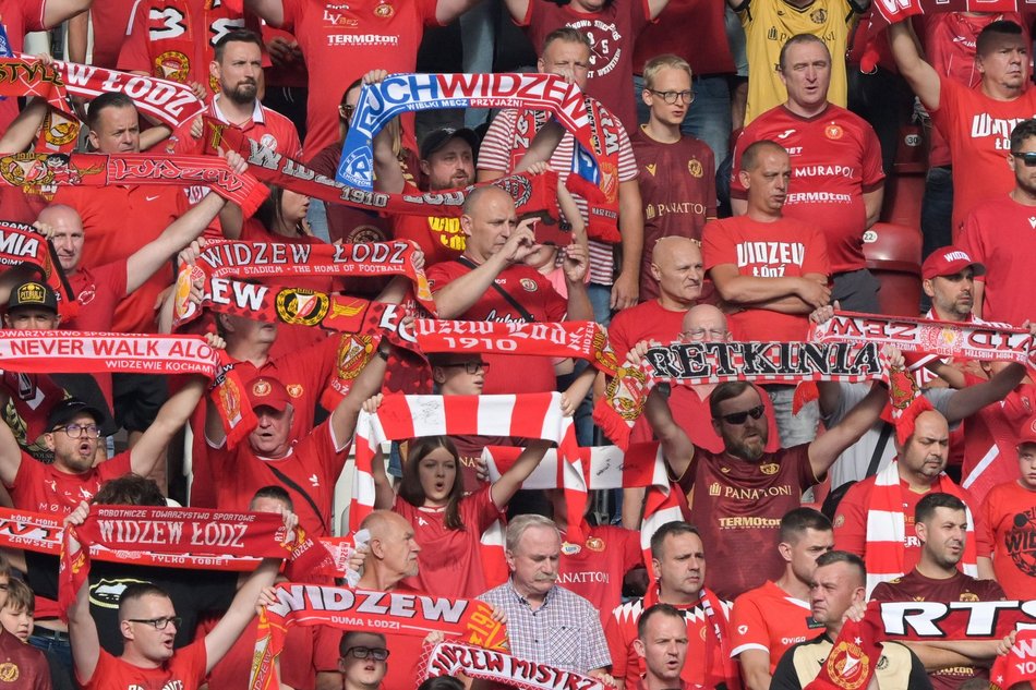 Kibice na meczu Widzewa Łódź kontra GKS Katowice. Byłeś/aś? Znajdź się w galerii