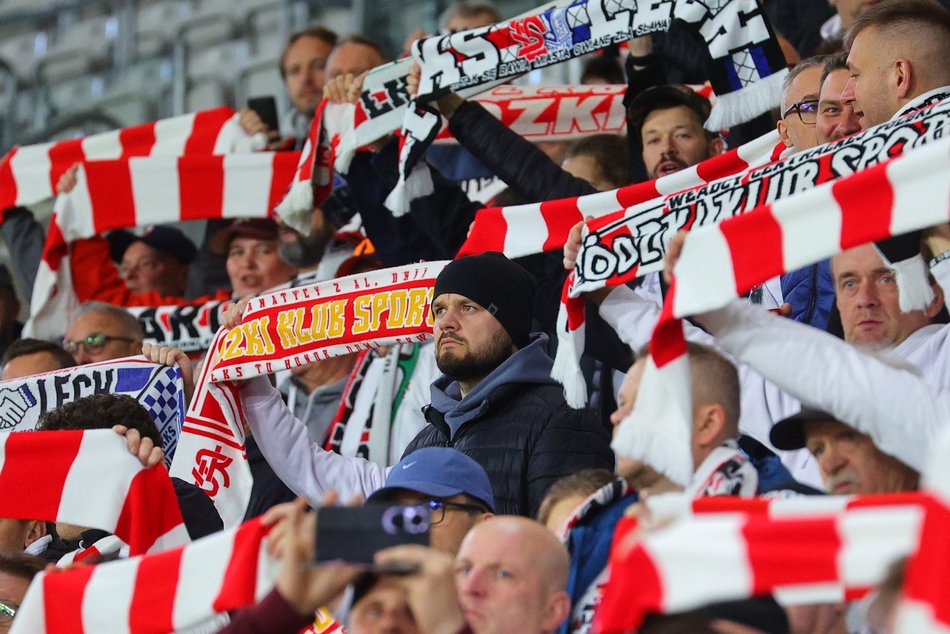 Kibice na meczu ŁKS Łódź z Wisłą Płock. Byłeś na trybunach? Odszukaj się w naszej galerii!