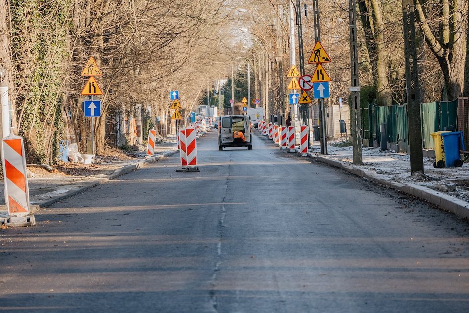 Łódź. Remont ulicy Bema