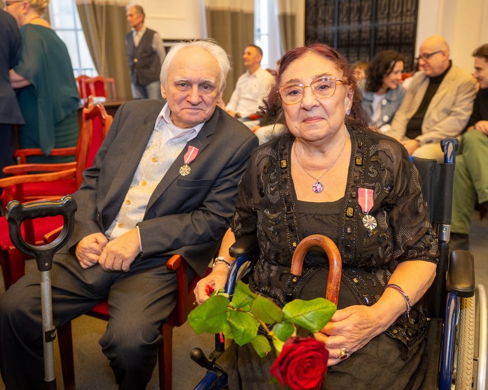 Łódź. Medale za długoletnie pożycie małżeńskie