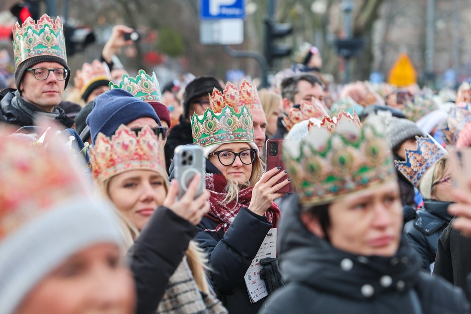 Orszak Trzech Króli przeszedł ulicami Łodzi