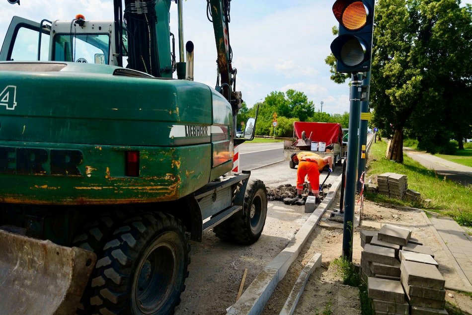 Łódź. Remont Rzgowskiej nabiera tempa