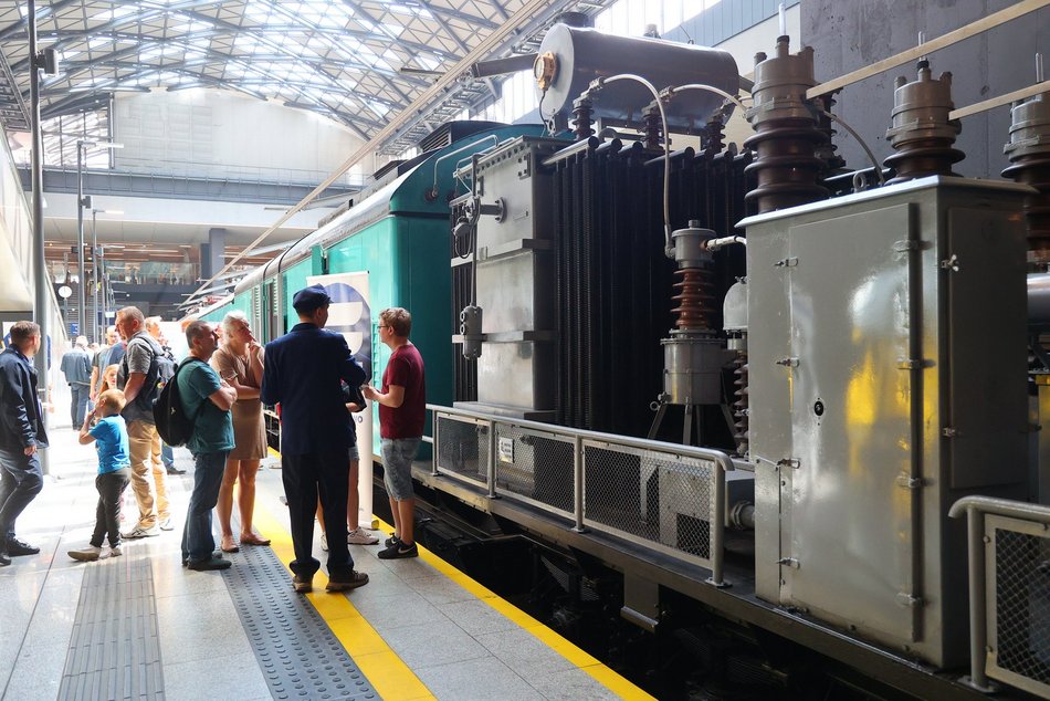 Łódź. Wystawa Makiet Kolejowych na dworcu Łódź Fabryczna. Święto miłośników pociągów