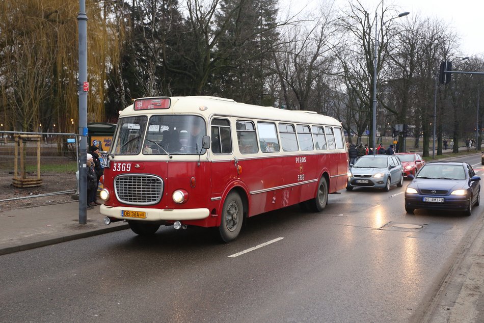 zabytkowy pojazd MPK Łódź
