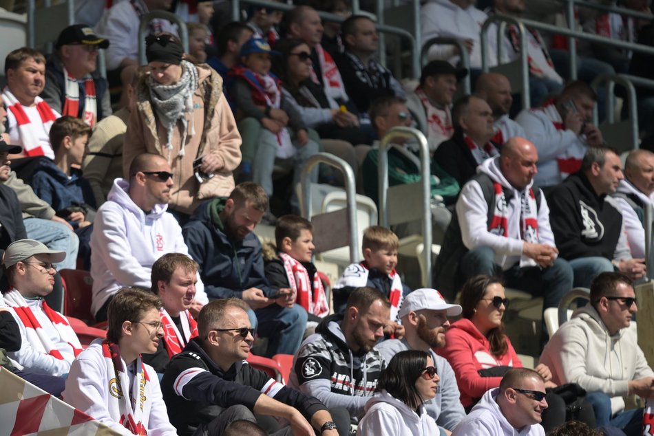 Kibice na meczu ŁKS Łódź ze Stalą Rzeszów. Byłeś? Odszukaj się w galerii