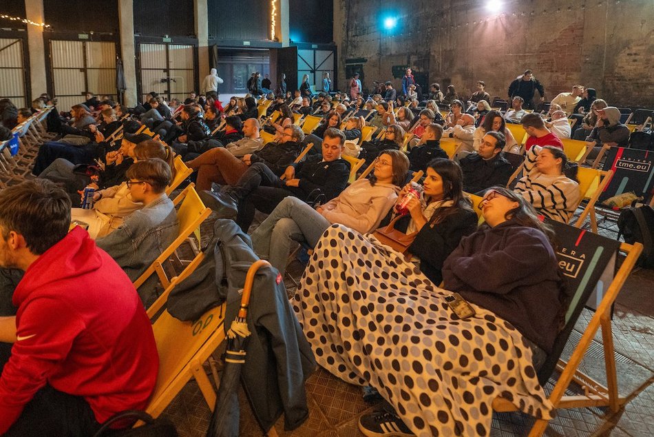 Łódź. TME Polówka w Łodzi. Publiczność w Fuzji obejrzała „Dzień Świra”