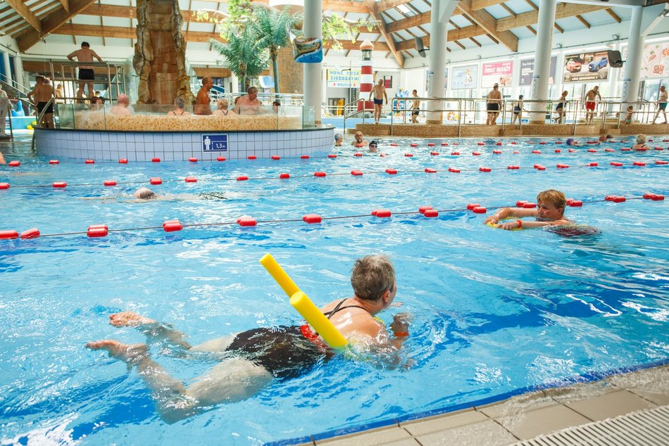 Finał Senioraliów w Aquaparku Fala