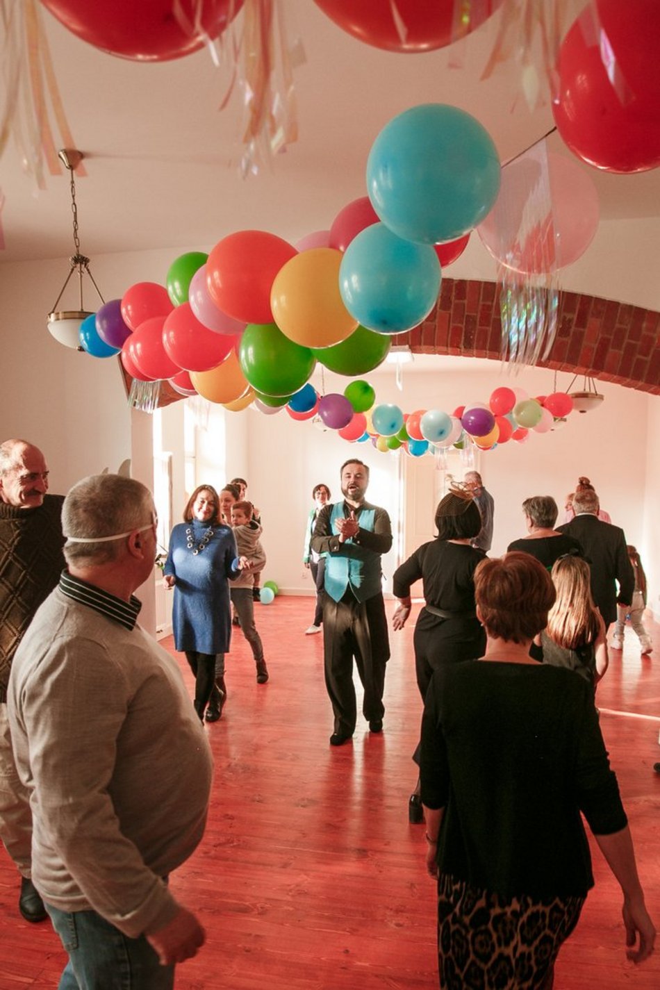 Karnawałowa impreza na Księżym Młynie